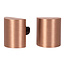 LUCIDE Lucide Premium Arc LINIAL Eindkap - 1-fase Railsysteem / Railverlichting - Smart - 48V Track - Set van 2 - Champagne