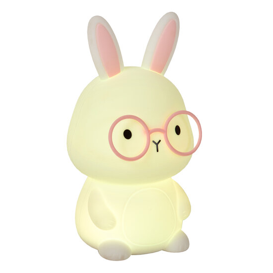 LUCIDE Lucide PINCHA RABBIT - Rechargeable Night Lamp for Kids' Room