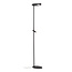 LUCIDE Lucide ORTOLAN - Vloerlamp - LED Dimb. - CCT - 2700K/4000K - Zwart - Essential