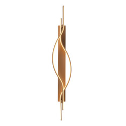 Lucide LAMBADA - Wandlamp - LED Dimb. - 1x20W 2700K - Champagne kleur - Premium