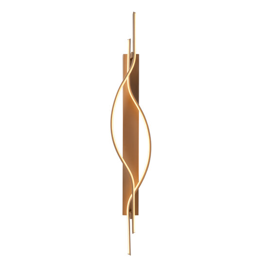 LUCIDE Lucide LAMBADA - Wandlamp - LED Dimb. - 1x20W 2700K - Champagne kleur - Premium