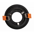 OUTLET - Round 100mm recessed spot in white steel for GU10 bulbs (not included) - diameter 100mm, hole 90mm, height 47mm