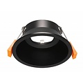 OUTLET - Runder Einbaustrahler 100mm aus weißem Stahl für GU10-Leuchtmittel (nicht enthalten) - Durchmesser 100 mm, Ausschnitt 90 mm, Höhe 47 mm