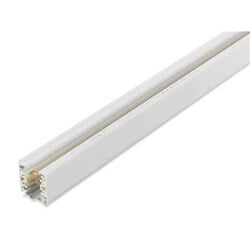 OUTLET - Track rail de tension monophasé 93 cm noir aluminium gradable