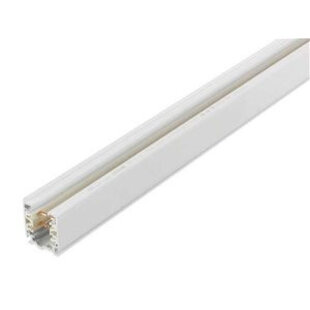 OUTLET - Track carril de tensión monofásico 93 cm negro aluminio regulable