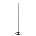 LUCIDE Lucide BRAGA – Stehleuchte – Ø 30 cm – LED dimmbar – Farbtemperatur: 1 x 22 W, 2700 K/4000 K – Kaffeebraun