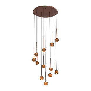 Lucide CALINA - Pendelleuchte - Ø 69,9 cm - Dimmbares LED