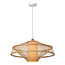 LUCIDE Lucide GAETANO - Hanglamp - Ø 50 cm - 1xE27 - Naturel - Essential