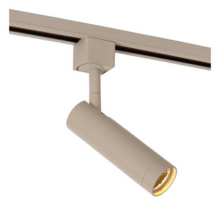Lucide TRACK GRADO Railspot - 1-fase Railsysteem / Railverlichting - 1xGU10(MR11) -Taupe (Uitbreiding)