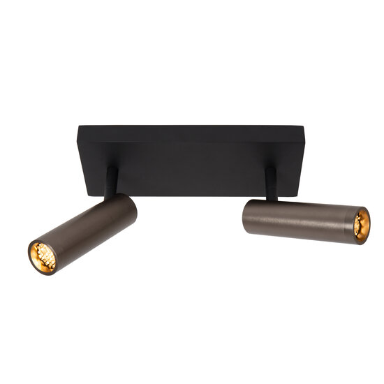 LUCIDE Lucide GRADO - Plafondspot - 2xGU10 (MR11) - Perfecte verlichting voor elke ruimte