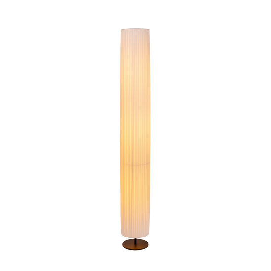 LUCIDE Lucide FOLD - Vloerlamp - Ø 20 cm - 3xE27 - Wit