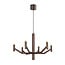 LUCIDE Lucide WELLINGTON - Suspension - Ø 60 cm - LED Dimmable - Créez une ambiance chaleureuse chez vous