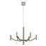 LUCIDE Lucide WELLINGTON - Hanglamp - Ø 60 cm - LED Dimb. - G9 - 2700K - Taupe - Vibes