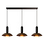 LUCIDE Lucide GRANTHAM - Hanglamp - 3xE27 - Koffie - Essential