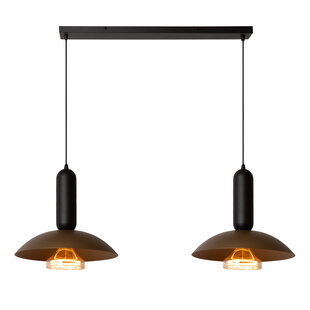 Lucide GRANTHAM - Pendelleuchte - 2xE27 - Kaffee - Essential