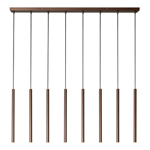 Lucide PHOENIX - Hanglamp - LED Dimb. - G9 - 8x3W 2700K - Koffie - Vibes