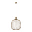 LUCIDE Lucide ESTEREL - Lámpara Colgante - Ø 40 cm - 1xGU10 (MR16) - Taupe - Essential - Crea un ambiente cálido en tu hogar