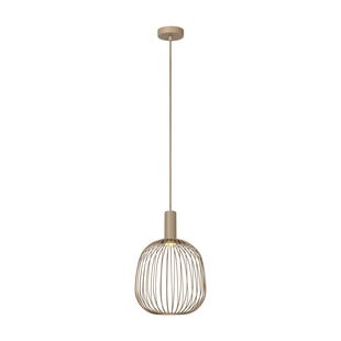 Lucide ESTEREL - Pendelleuchte - Ø 25 cm - 1xGU10 (MR11) - Taupe - Essential