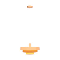 Lucide RUNA - Pendant Lamp - Ø 35 cm - 1xE27 - Pink - Essential
