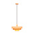 LUCIDE Lucide RUNA - Lámpara Colgante - Ø 35 cm - 1xE27 - Rosa - Essential