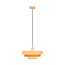 LUCIDE Lucide RUNA - Lámpara Colgante - Ø 35 cm - 1xE27 - Rosa - Essential para una atmósfera acogedora