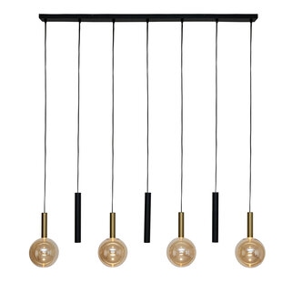 Lucide JOSIANE - Hanglamp - 4xG9 - Zwart - Vibes