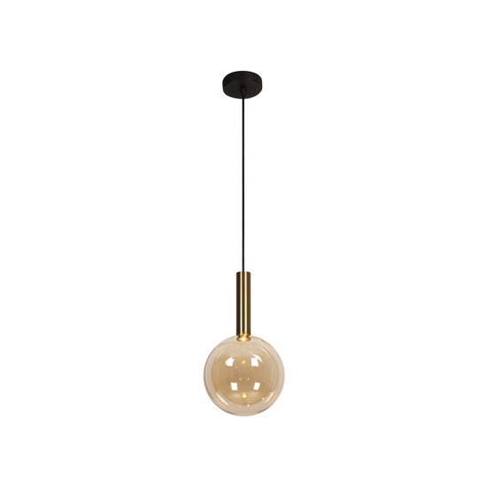 LUCIDE Lucide JOSIANE - Hanglamp - Ø 18 cm - 1xG9 - Zwart - Vibes
