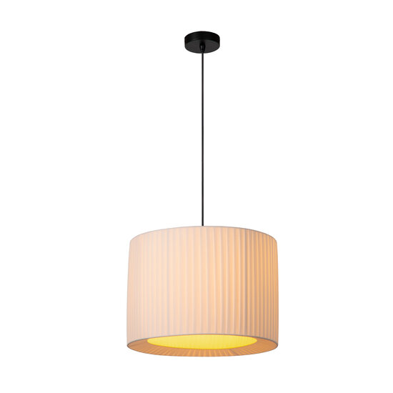 LUCIDE Lucide FOLD - Hängelampe - Ø 40 cm - 1xE27 - Weiß