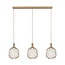LUCIDE Lucide ESTEREL - Pendelleuchte - 3xGU10 (MR11) - Taupe - Essential - Schaffen Sie eine gemütliche Atmosphäre