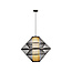 LUCIDE Lucide PASQUINO - Pendelleuchte - Ø 60 cm - 1xE27 - Schwarz - Essential - Schaffen Sie eine gemütliche Atmosphäre in Ihrem Interieur