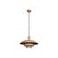 LUCIDE Lucide BRUNO - Pendant Lamp - Ø 38 cm - 1xE27 - Taupe - Essential - Create a warm atmosphere in your home