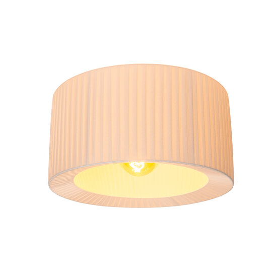 LUCIDE Lucide FOLD - Plafonnier - Ø 40 cm - 1xE27 - Blanc