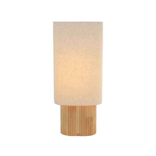 LUCIDE Lucide FARAH - Tafellamp - 1xE27 - Wit - Vibes