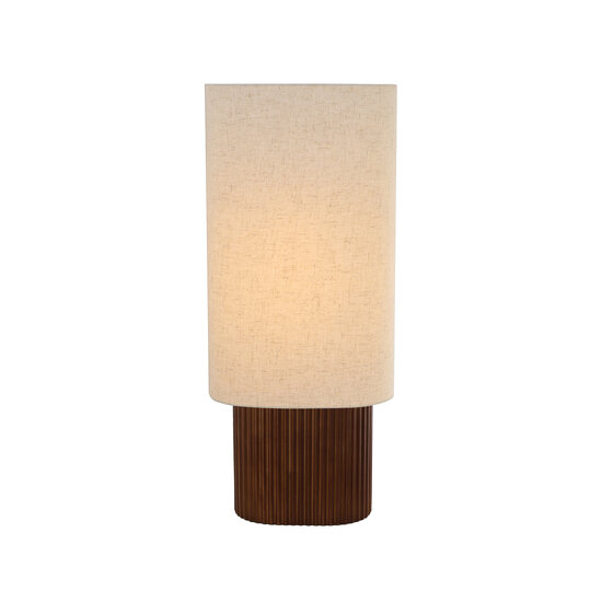 LUCIDE Lucide FRANCES - Tafellamp - 1xE27 - Wit - Vibes