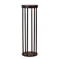 LUCIDE Lucide JACKSON - Lampe sur pied - Énergie solaire - Ø 16 cm - LED Dimming - LED - 3 StepDim - 1x2W 2850K/3150K - IP65 - Capteur jour/nuit - Noir