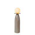 LUCIDE Lucide FIGARO - Table lamp - Ø 12 cm, H 45cm - 1xG9 - Grey