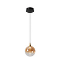 LUCIDE Lucide GISELA - Hanglamp - Ø 16 cm - LED Dimb. - 1x5W 2700K - Amber - Premium