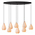 LUCIDE Lucide CINZIA - Hanglamp - 8xE27 - Wit