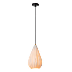 Lucide CINZIA - Pendelleuchte - Ø 18,3 cm - 1xE27 - Weiß
