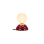LUCIDE Lucide GLITZER - Tischlampe - Ø 14 cm - 1xG9 - Rosa - Essential - Schaffen Sie eine warme Atmosphäre in Ihrem Zuhause