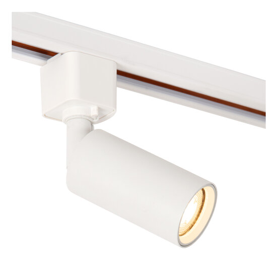 LUCIDE Lucide TRACK RITMO Railspot - 1-fase Railsysteem / Railverlichting - 1xGU10-MR11 - Wit (Uitbreiding)