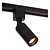 LUCIDE Lucide TRACK RITMO Railspot - 1-fase Railsysteem / Railverlichting - 1xGU10-MR11 - Zwart (Uitbreiding)