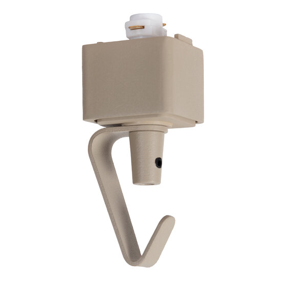 LUCIDE Lucide TRACK Hanglampadapter - 1-fase Railsysteem / Railverlichting - Taupe (Uitbreiding)