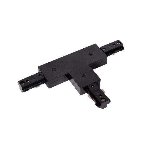 LUCIDE Lucide TRACK T-koppelstuk  A - 1-fase Railsysteem / Railverlichting - Zwart (Uitbreiding)