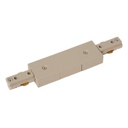 Lucide TRACK Startvoeding - 1-fase railsysteem / Railverlichting - Dubbel - Taupe (Uitbreiding)