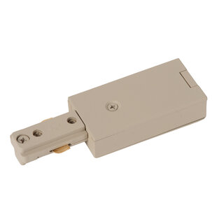 Lucide TRACK Startvoeding - 1-fase Railsysteem / Railverlichting - Enkel - Taupe (Uitbreiding)
