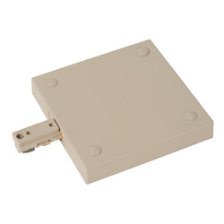 Lucide TRACK Startvoeding - 1-fase Railsysteem / Railverlichting - Enkel/Dubbel -Taupe (Uitbreiding)