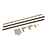 LUCIDE Lucide TRACK Starterset - 1-fase Railsysteem / Railverlichting - 2 meter - Taupe