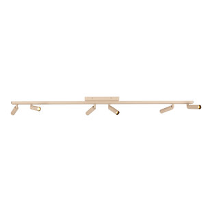 Lucide KEONI - Ceiling Spot - 6xG9 - Taupe - Essential