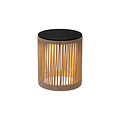 LUCIDE Lucide PINGI - Rechargeable Table Lamp Indoor/Outdoor - Battery - Ø 33.5 cm - LED Dimmable - 1x3W 3000K - IP44 - Taupe